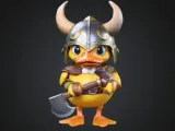 Warrior Viking duck-0