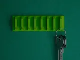 キーホルダー | 印刷準備完了 モダンキーホルダー フラットデザイン-4