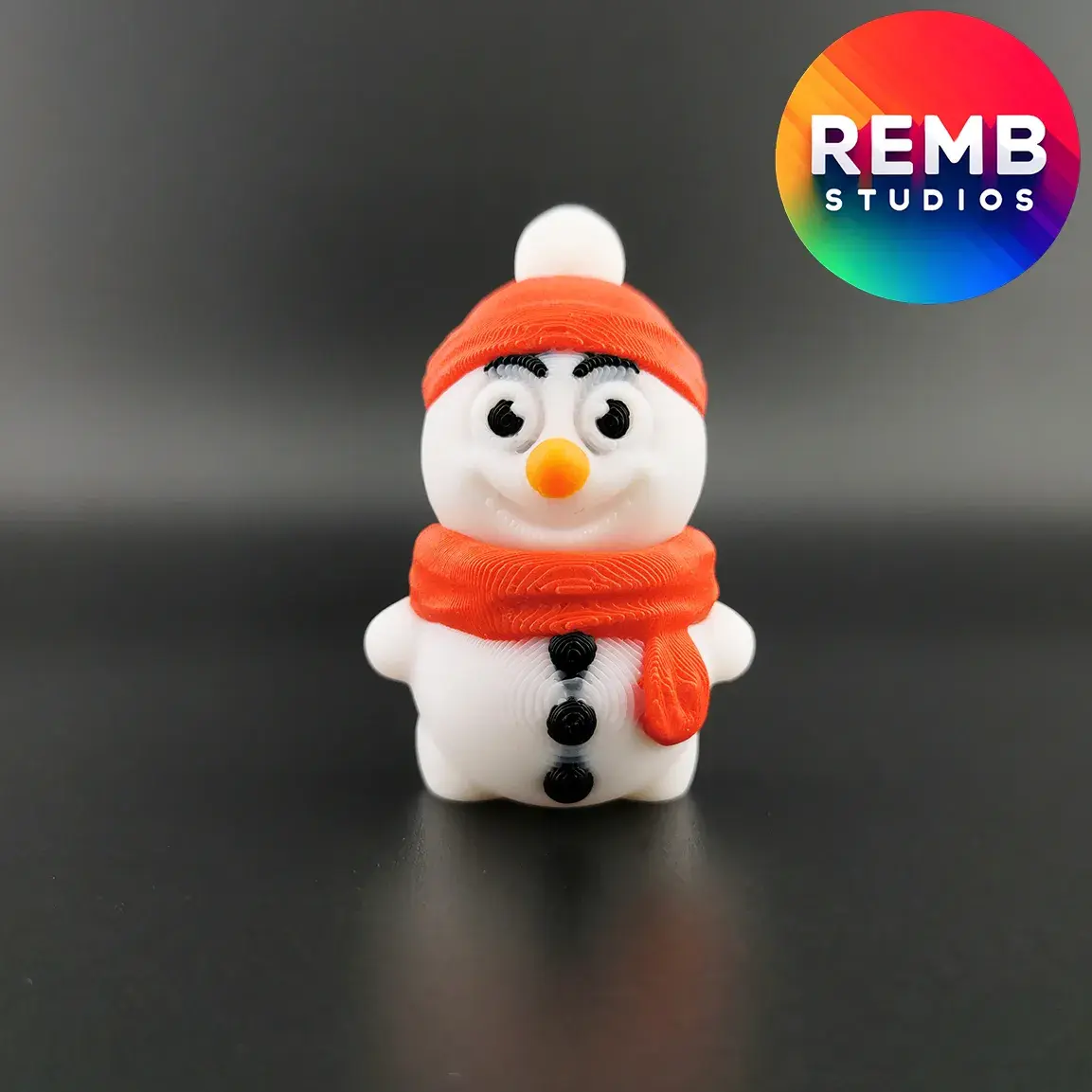 3D Printer Files | 3MF File | Flexi Snowman | Print in Place | NO ...