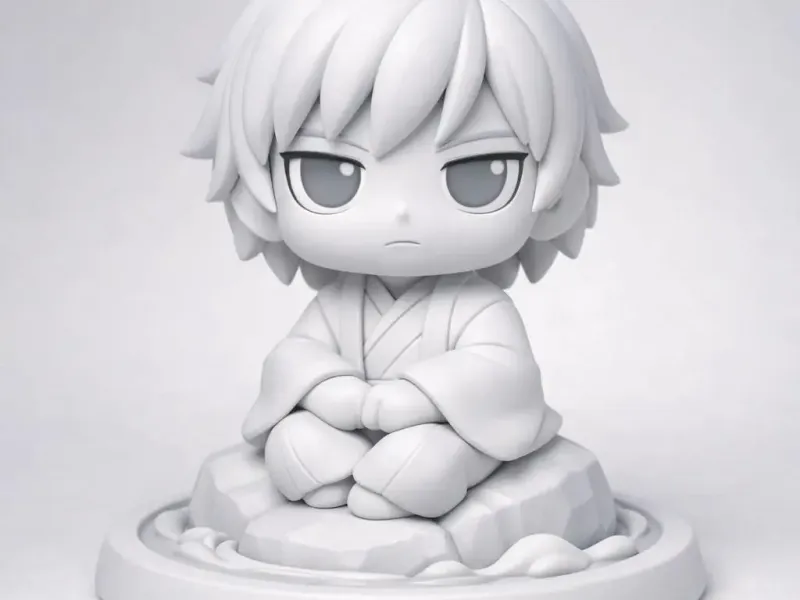 Demon Slayer Chibi Giyu