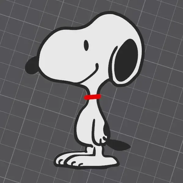 Tope de puerta de Snoopy