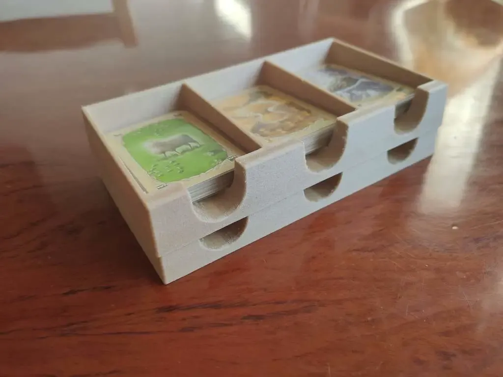 Catan Card Tray (with sleeves) for Insert