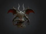 Demon Statue-1