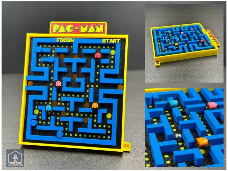 Percorso a biglie del labirinto di Pac-Man