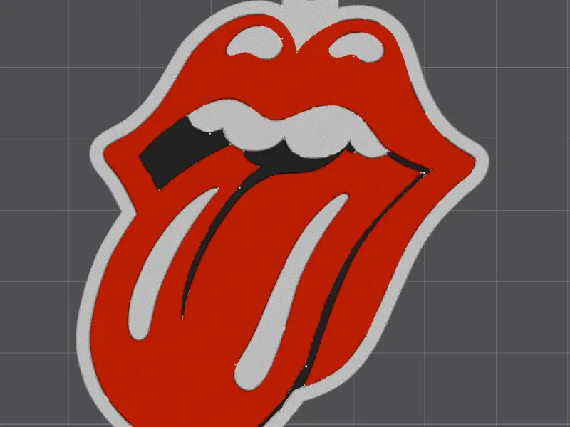 Rolling stones Keychain - Llavero