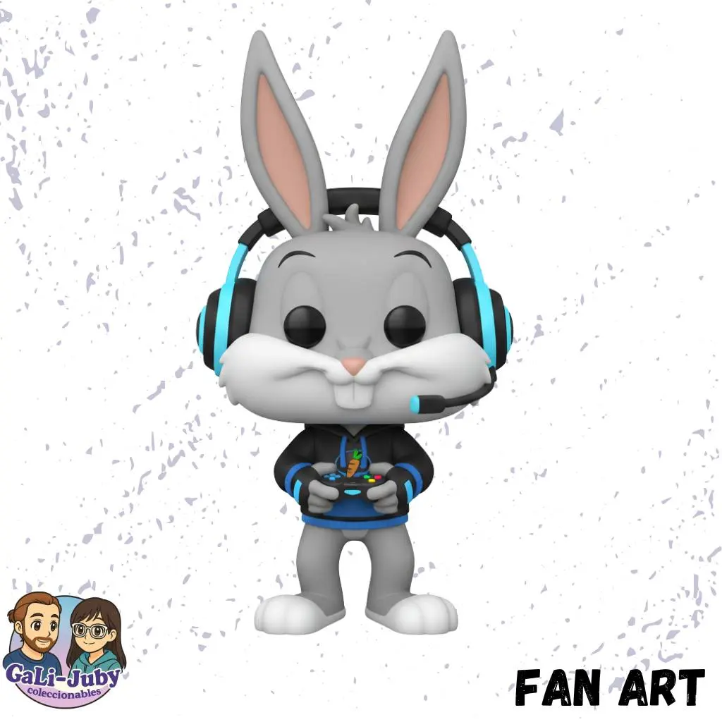 Funko Pop Bugs Bunny Gamer