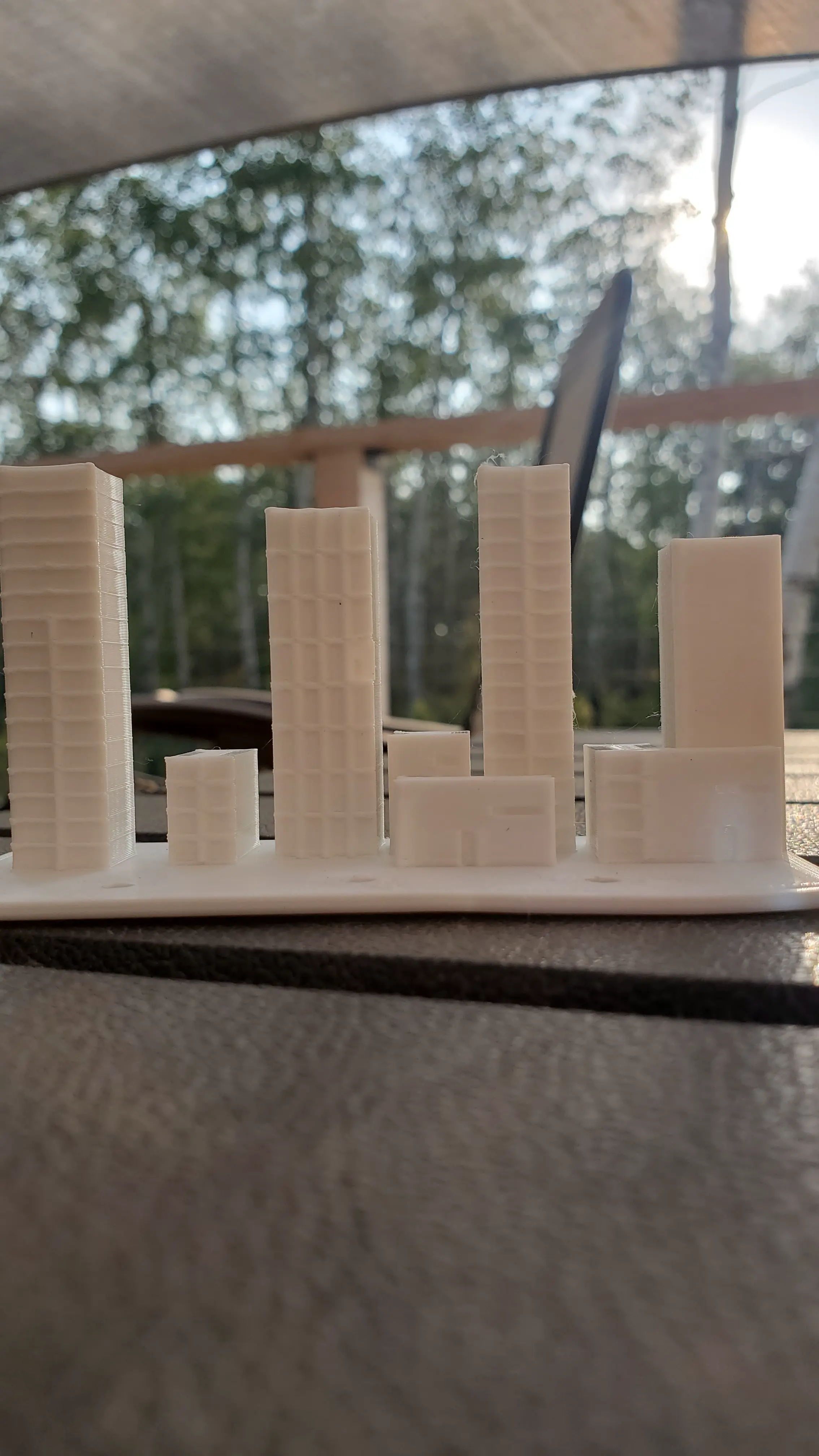 skyscraper key holder