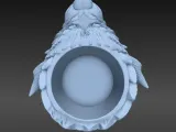Wolf dice cup-4