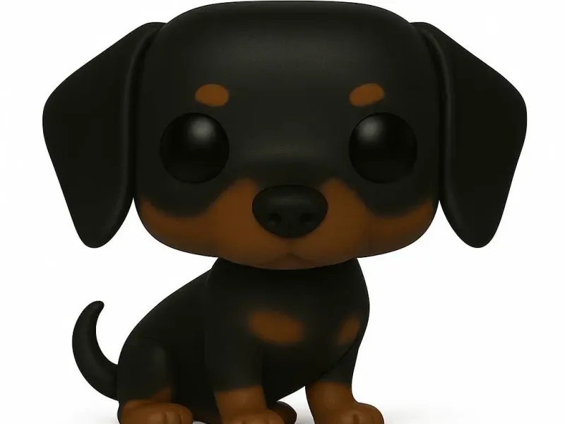 Funko Pop Cachorro Dachshund Pelo Curto