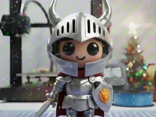 KNIGHT KEYCHAIN