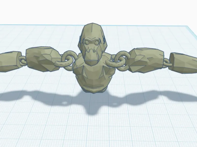Ac monkey (extra hinges)