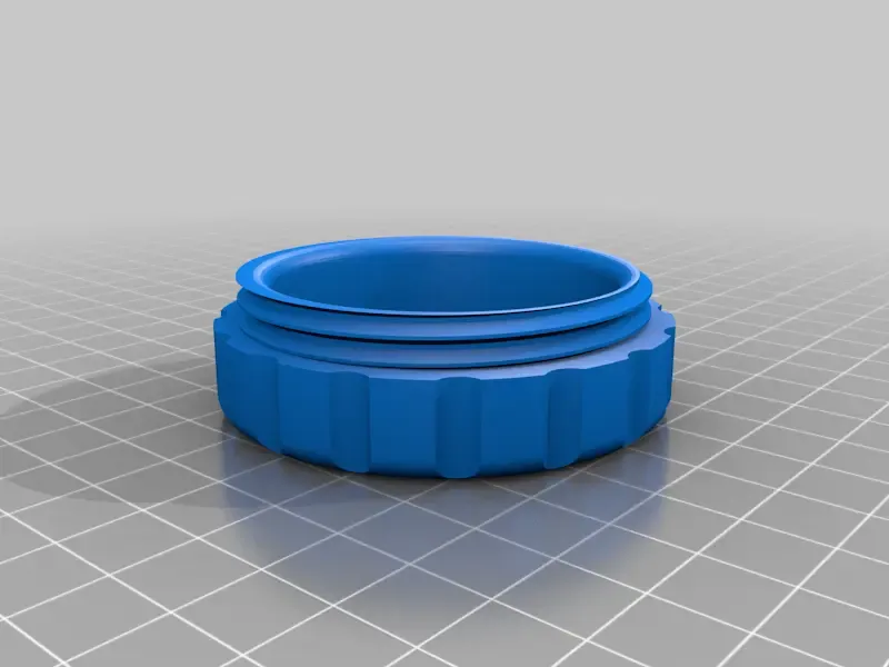 Forme du couvercle - Shorty Stash Jar