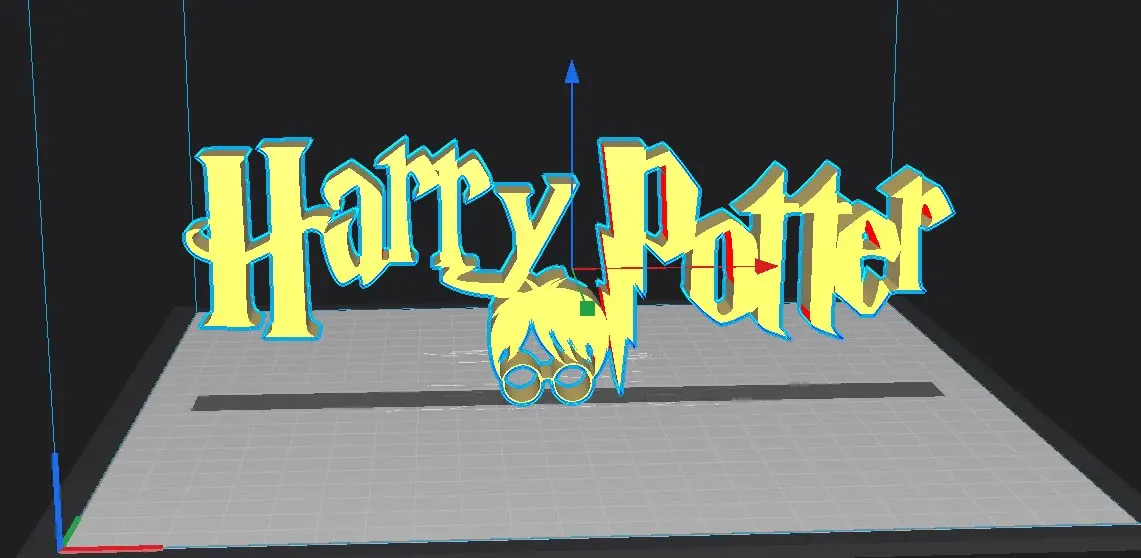 HARRY POTTER STANDING LOGO