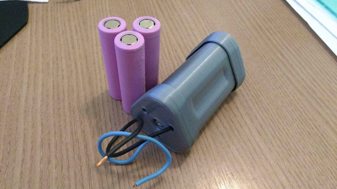 Pack Battery Holder for 18650