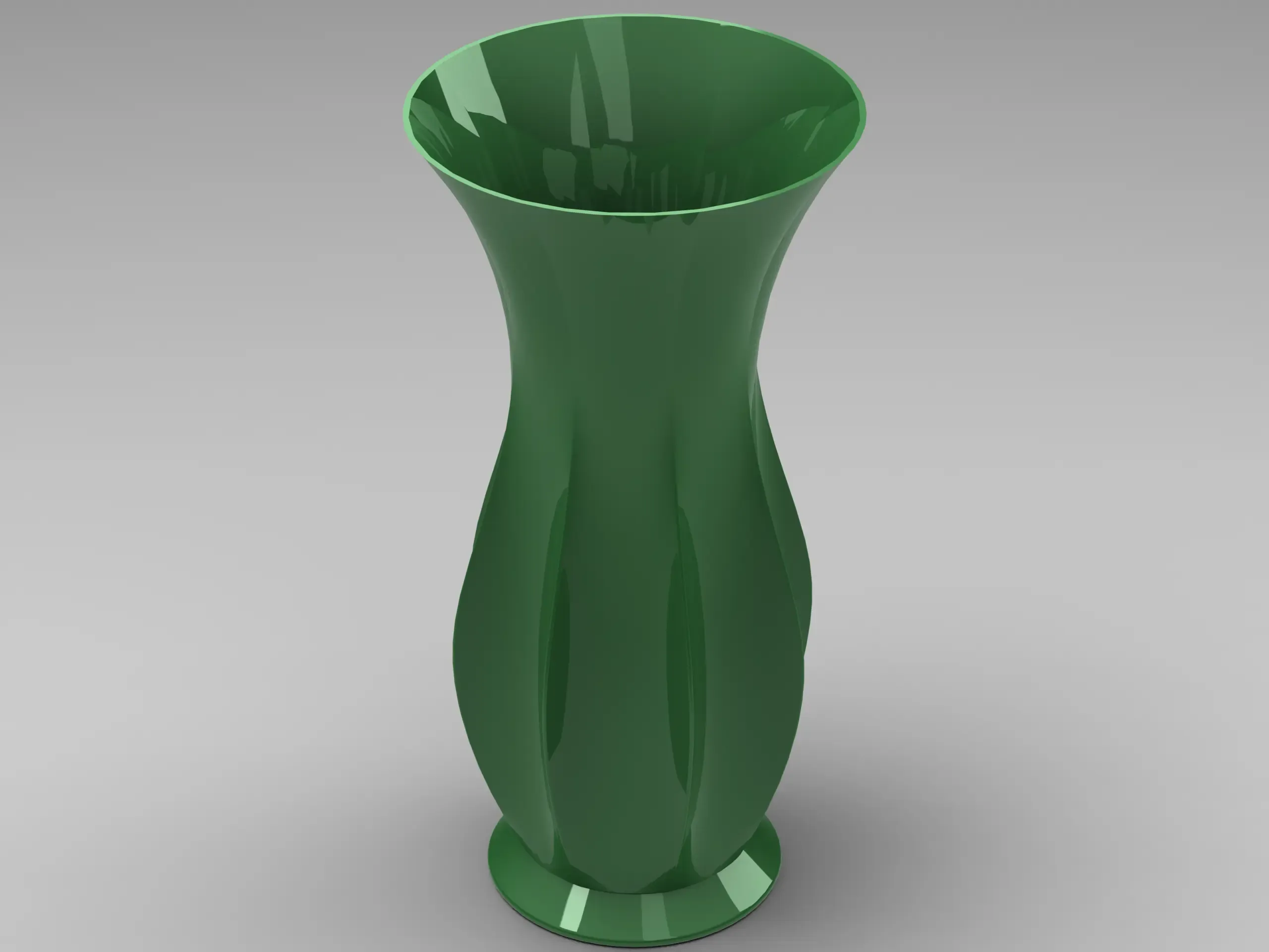 Green Plastic Vases For Flowers