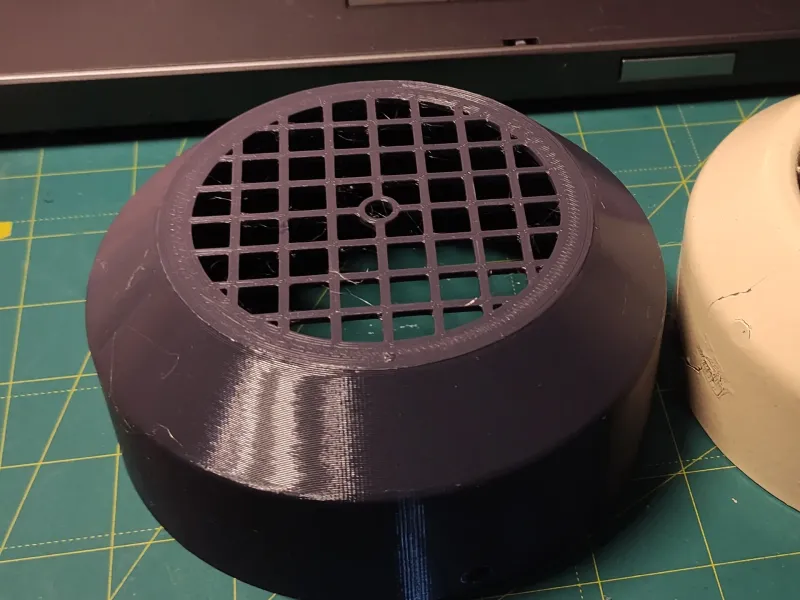 Tapa de ventilación para motor eléctrico de 128 mm