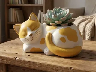 maceta tipo gatico