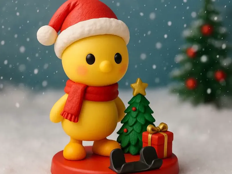 Cute Christmas Phone Stand