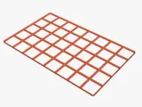 Gridfinity 5x8 basic baseplate-0
