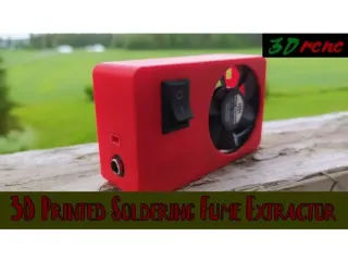 Soldering Fume Extractor using 5010 Fan