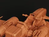 Sci-Fi Racing Ship Model | Futuristic Spaceship Statue-2