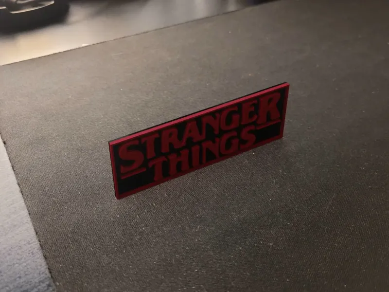 FREE-Stranger Things Sign!