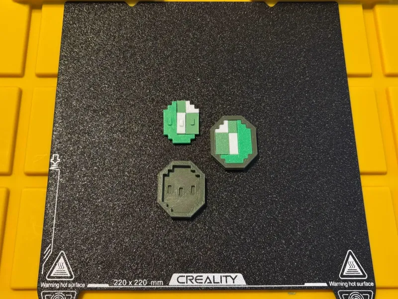 Minecraft Emerald Trinket - No CFS - Multipart