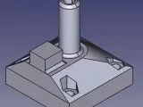 Caster mounting base-0