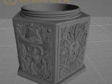 Bas Relief Stash Jar – Cannabis Culture - MellowVerse-3
