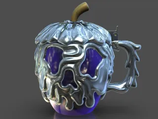 poison apple mug