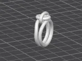 Interlocked Trinity Loop Ring – Noah0x03-5