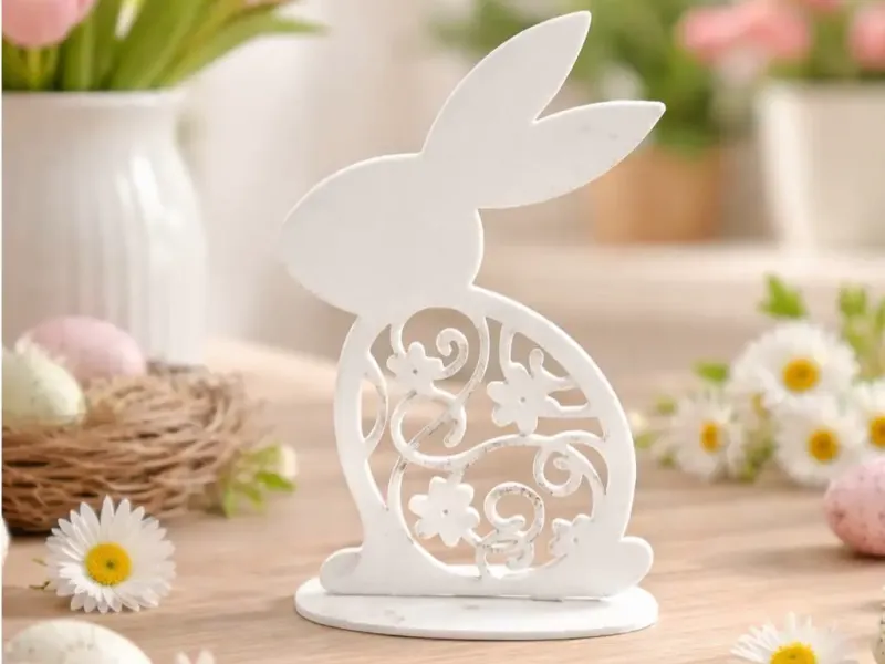 Easter bunny home decoration.