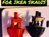 Benchy with Skadis hook (NO SUPPORTS!)-2