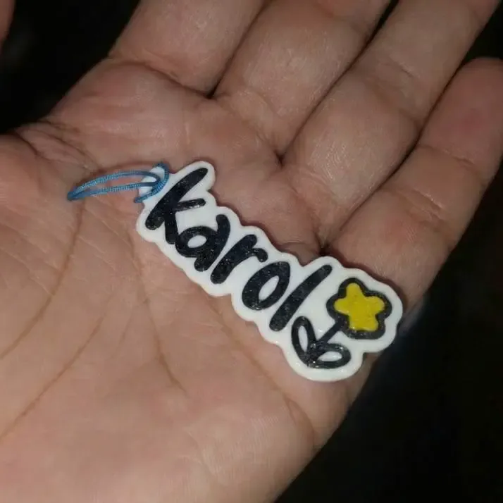 llavero nombre de karol