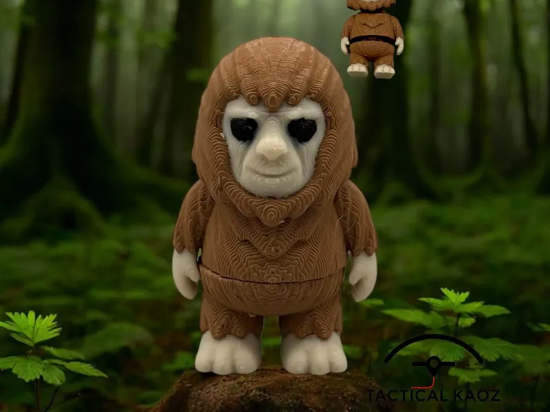 Mini Bigfoot Flexy- Keychain