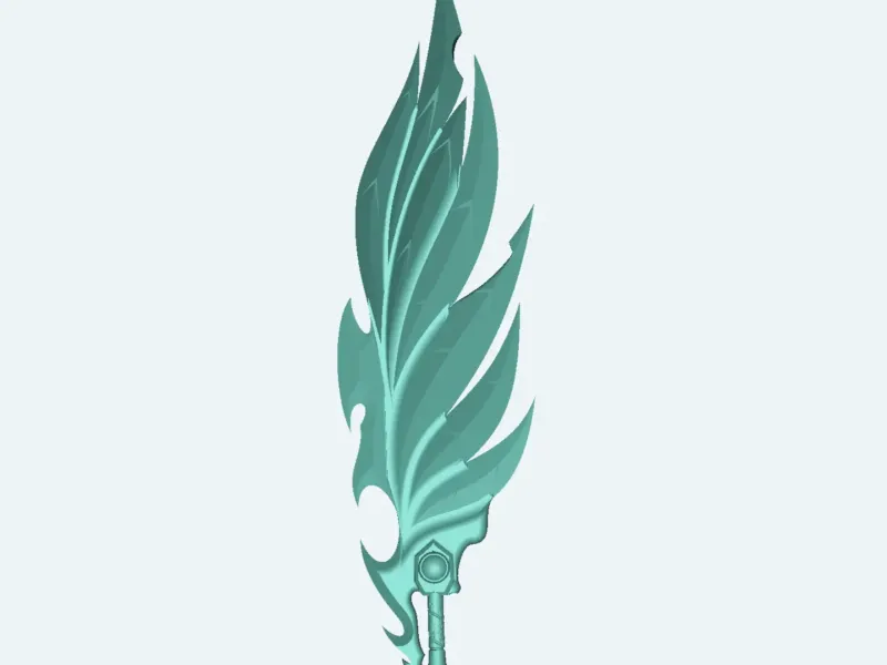 Pluma Espada Grande Monster Hunter
