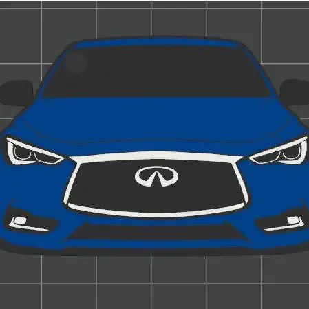 車用キーチェーン - インフィニティ Q60
