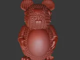 knitted Rat (cute)-6
