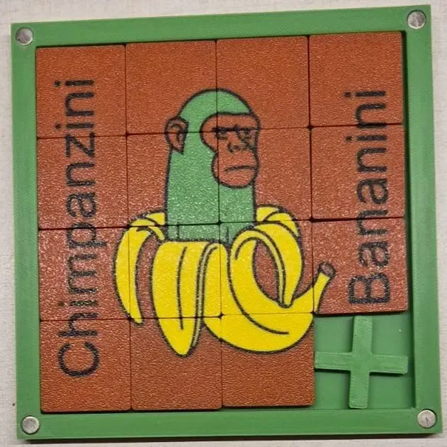 game of 15 - chimpanzini bananini!