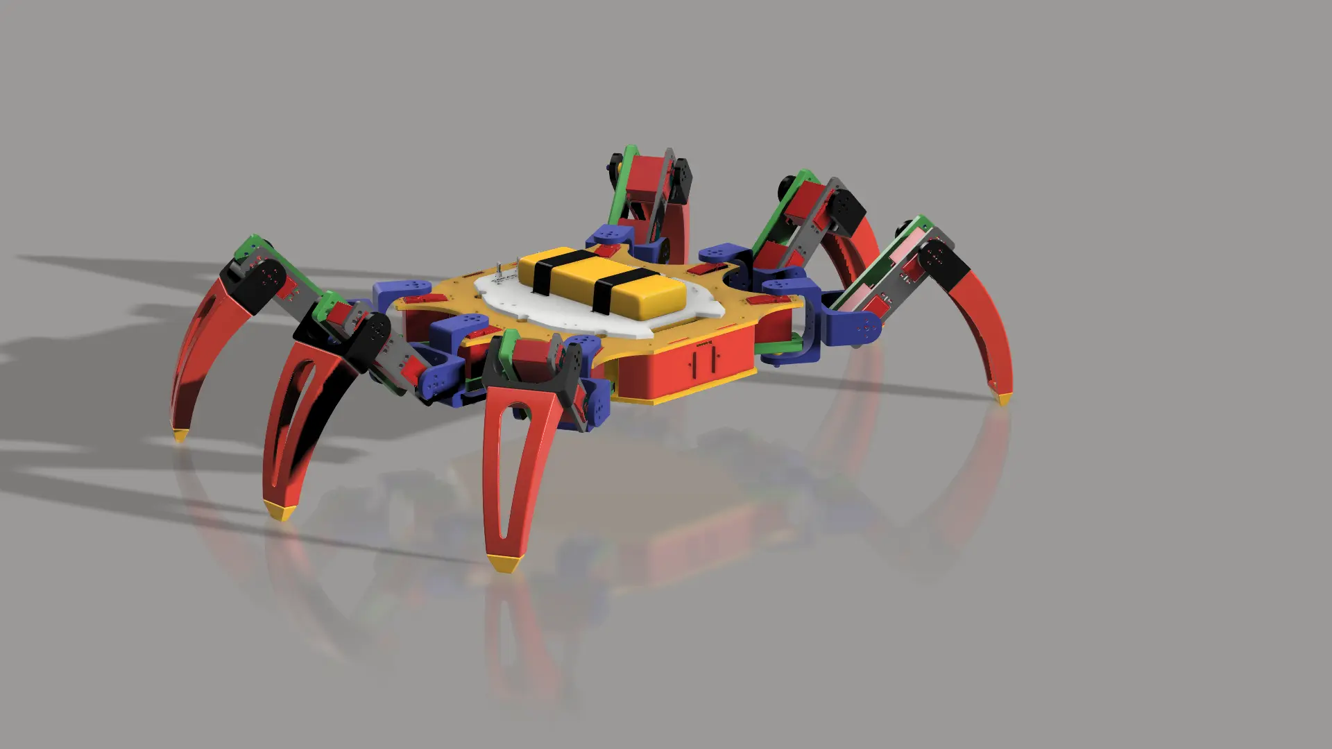 Hexapod Robot using servo OT5330/OT5320
