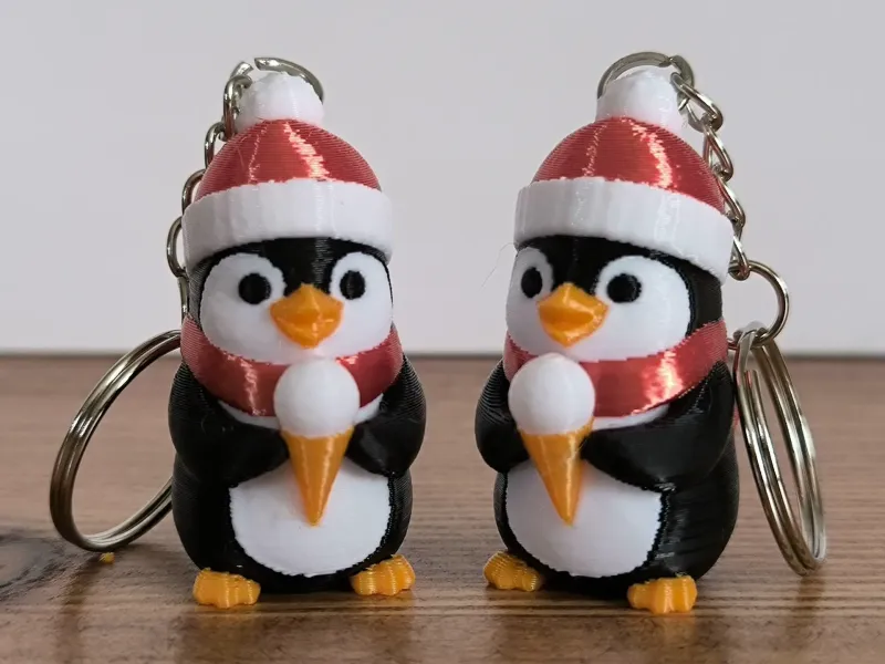 Baby Penguin keychain