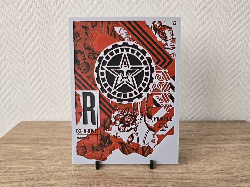 Rise Obey street art