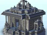 Indian temple with Shiva statues 15 - miniatures warhammer t-0