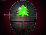 Squid Game Soldier Mask Happy Christmas Cosplay - Squidgame-3