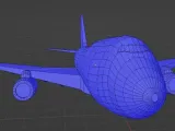 Airplane B747 minimalist-2