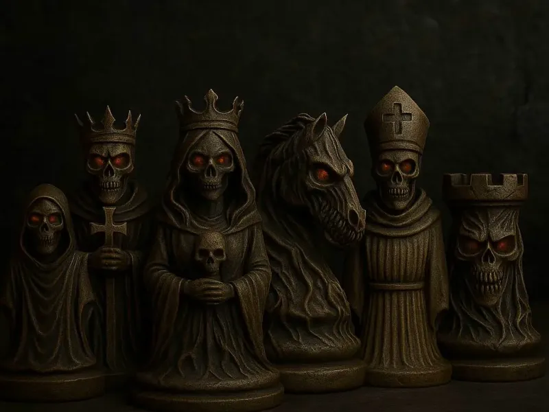 Haunted Soul Chess Set