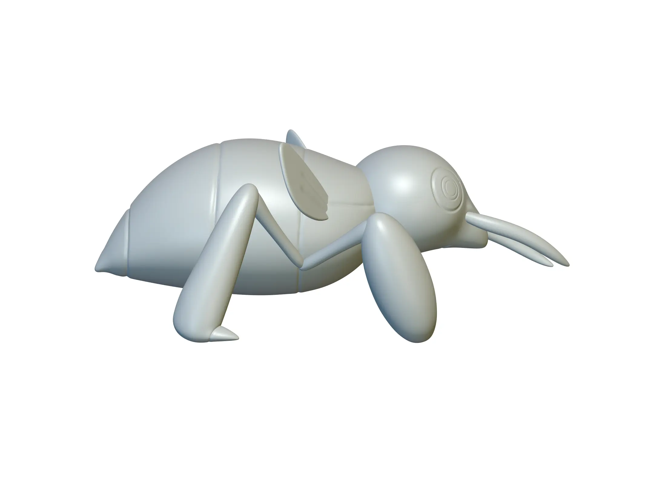 Pokemon Nincada #290 - Ready for 3D Printing!