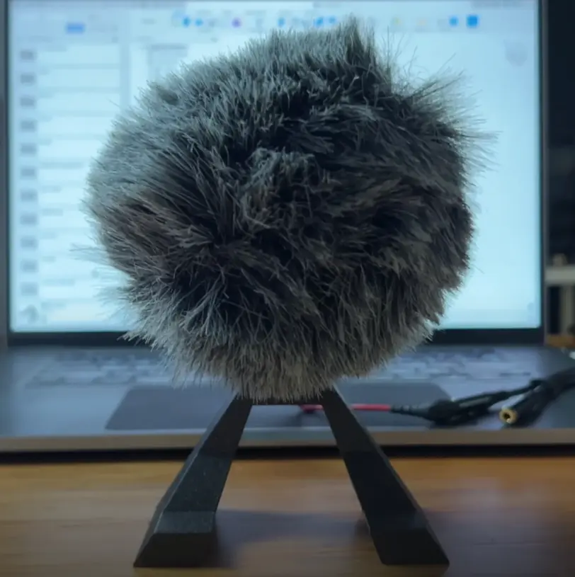 Mic Legs - Un soporte para micrófonos de cañón y zapatas 3