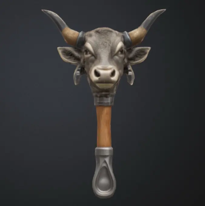 Cow head hammer
