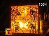 Adorable Panda light box (shadow box)-1